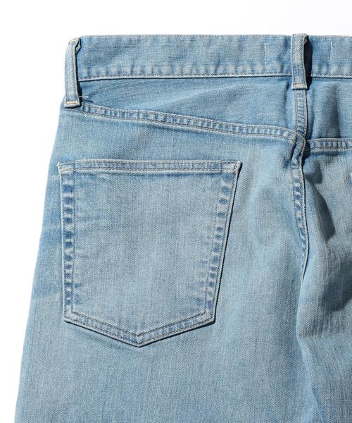 MONKEY TIME（モンキータイム）の「＜monkey time＞ ∴ ディストレスト スキニーデニムパンツ ◆（デニムパンツ・メンズ・ライトブルー/ターコイズブルー・MEDIUM/X-LARGE/SMALL/LARGE）」の3枚目の写真