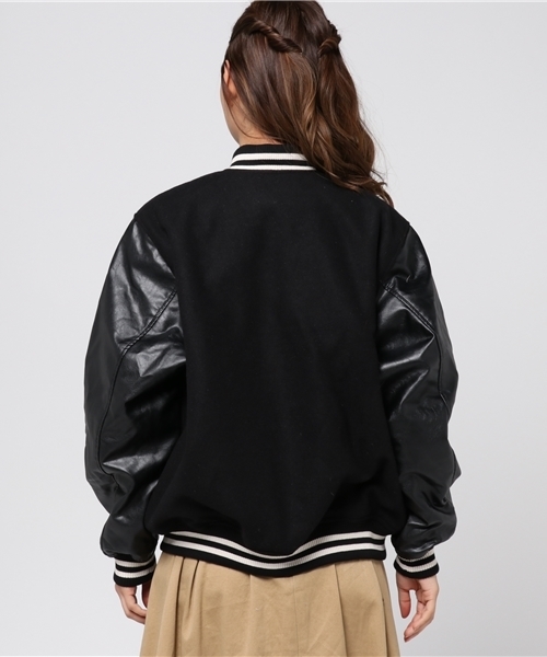 PUNYUS（プニュズ）の「スタジャン（ピーコート・レディース・ブラック/ワイン・3/1/2/4）」の5枚目の写真