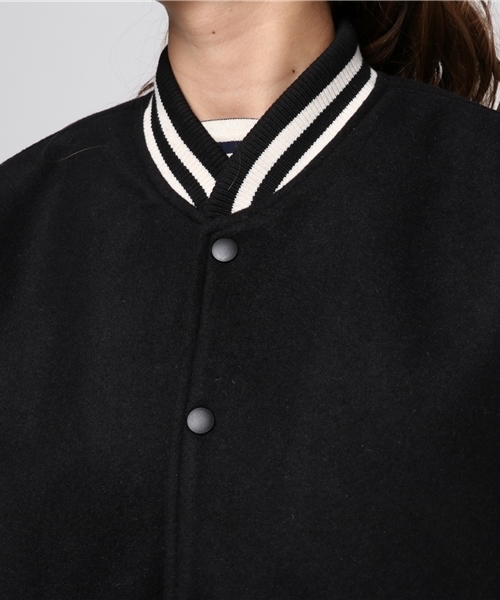 PUNYUS（プニュズ）の「スタジャン（ピーコート・レディース・ブラック/ワイン・3/1/2/4）」の6枚目の写真