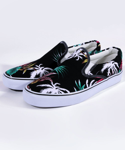 8(eight)(エイト)の「ALOHA スリッポン スニーカー PUレザー(スリッポン)」|ブラック系その他