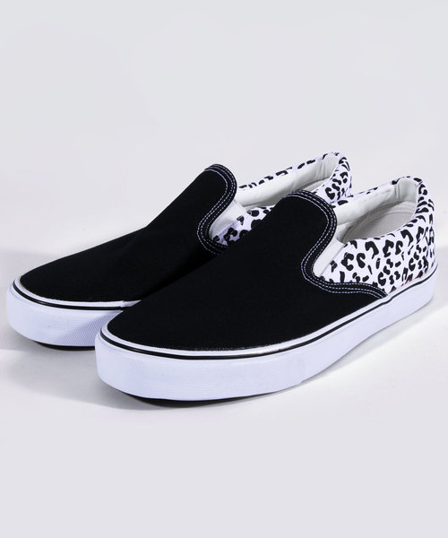 8(eight)(エイト)の「ALOHA スリッポン スニーカー PUレザー(スリッポン)」|レオパード