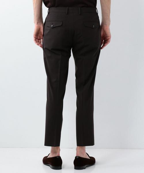 UNITED ARROWS（ユナイテッドアローズ）の「USCM WL/PPLN 1プリーツ テーパード ◆（その他パンツ・メンズ・ブラック/ダークブラウン・50/44/52/46/48）」の7枚目の写真