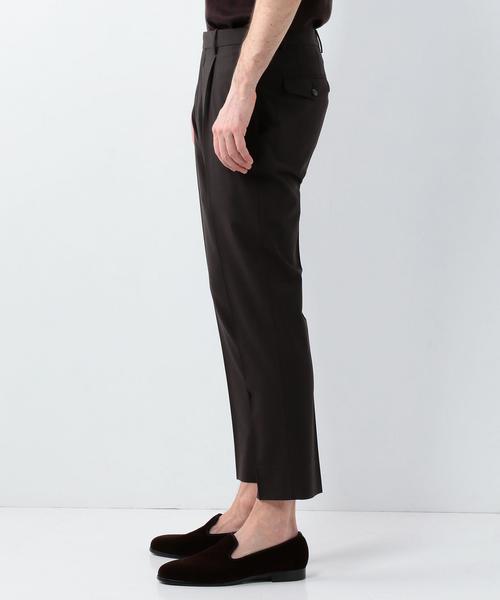 UNITED ARROWS（ユナイテッドアローズ）の「USCM WL/PPLN 1プリーツ テーパード ◆（その他パンツ・メンズ・ブラック/ダークブラウン・50/44/52/46/48）」の9枚目の写真