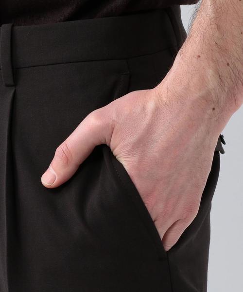 UNITED ARROWS（ユナイテッドアローズ）の「USCM WL/PPLN 1プリーツ テーパード ◆（その他パンツ・メンズ・ブラック/ダークブラウン・50/44/52/46/48）」の12枚目の写真