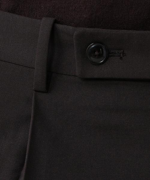 UNITED ARROWS（ユナイテッドアローズ）の「USCM WL/PPLN 1プリーツ テーパード ◆（その他パンツ・メンズ・ブラック/ダークブラウン・50/44/52/46/48）」の15枚目の写真