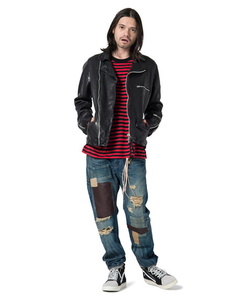 glamb（グラム）の「ACE wide denim（デニムパンツ）」 - WEAR