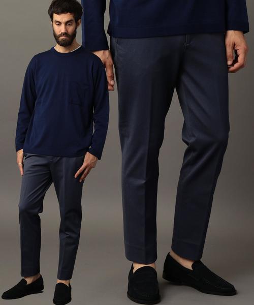 【新品未使用＊今期もの】 BY ツイル ジャージ アンクルパンツ Lサイズ BEAUTY&YOUTH UNITED ARROWS（ビューティーアンドユースユナイテッド
