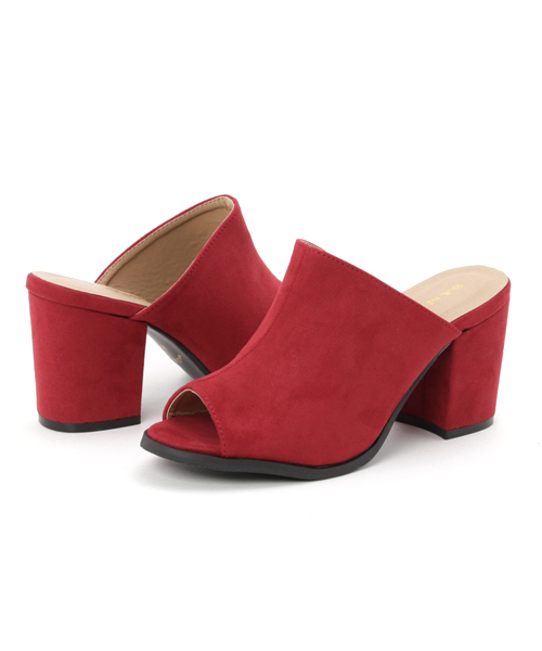 WEGO（ウィゴー）の「WEGO/ミュールサンダル（サンダル・レディース・ブラウン/レッド/イエロー/ダークインディゴブルー/ブラック/シルバー・LARGE/MEDIUM）」の16枚目の写真