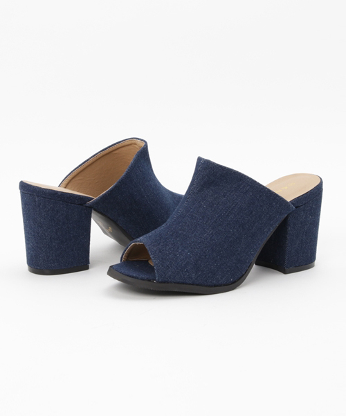 WEGO（ウィゴー）の「WEGO/ミュールサンダル（サンダル・レディース・ブラウン/レッド/イエロー/ダークインディゴブルー/ブラック/シルバー・LARGE/MEDIUM）」の12枚目の写真