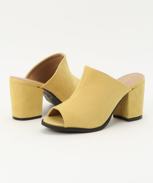 WEGO（ウィゴー）の「WEGO/ミュールサンダル（サンダル・レディース・ブラウン/レッド/イエロー/ダークインディゴブルー/ブラック/シルバー・LARGE/MEDIUM）」の11枚目の写真