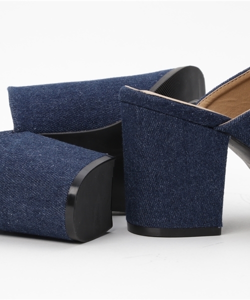 WEGO（ウィゴー）の「WEGO/ミュールサンダル（サンダル・レディース・ブラウン/レッド/イエロー/ダークインディゴブルー/ブラック/シルバー・LARGE/MEDIUM）」の10枚目の写真