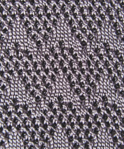 Fiorio（フィオリオ）の「＜FIORIO(フィオリオ)＞ JQD SLD KNT ◆（ネクタイ・メンズ・オフホワイト/ブラック/ライトグレー・FREE）」の6枚目の写真