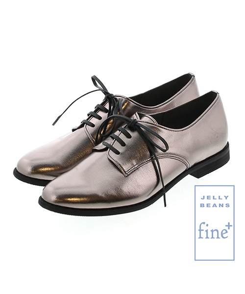 JELLY BEANS(ジェリービーンズ)の「【Made in Japan】レースアップレインシューズ(753-9666)JELLY BEANS(ジェリービーンズ)(レインシューズ・レディース・ホワイト/グレイッシュベージュ/ブラック/ピンクベージュ/アンティークシルバー・24.5/22/22.5/23.5/25/23/24)」の6枚目の写真
