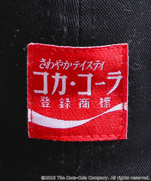 Coca Cola(コカコーラ)の「∴WEGO/コカ・コーラ別注LOWキャップ(キャップ・メンズ・ダークインディゴブルー/ホワイト/ブラック・FREE)」の13枚目の写真