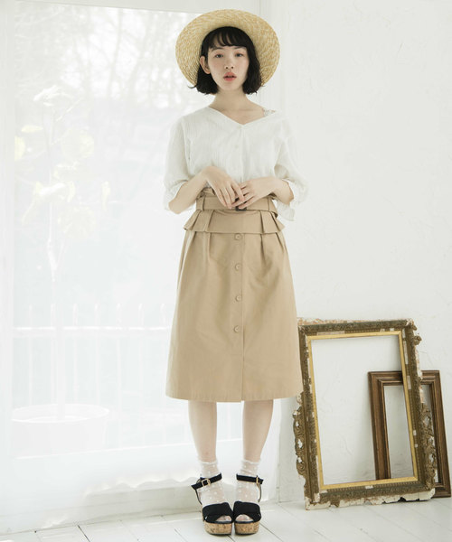 OLIVE des OLIVE（オリーブデオリーブ）の「クロス サンダル（サンダル・レディース・ブラック/ブラウン/グリーン/オレンジ・LARGE/SMALL/MEDIUM）」の5枚目の写真