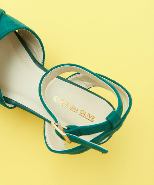 OLIVE des OLIVE（オリーブデオリーブ）の「クロス サンダル（サンダル・レディース・ブラック/ブラウン/グリーン/オレンジ・LARGE/SMALL/MEDIUM）」の19枚目の写真