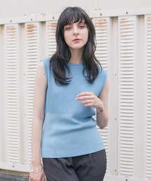 STUDIOUS | ネックスリットニットTOPS(ニット/セーター)