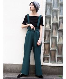 MURUA | ロングベルトハイウエストパンツ(その他パンツ)
