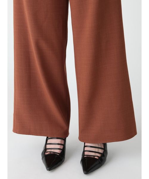 MURUA（ムルーア）の「ロングベルトハイウエストパンツ（その他パンツ・レディース・ブラック/ダークグリーン/キャメル・1/2）」の14枚目の写真