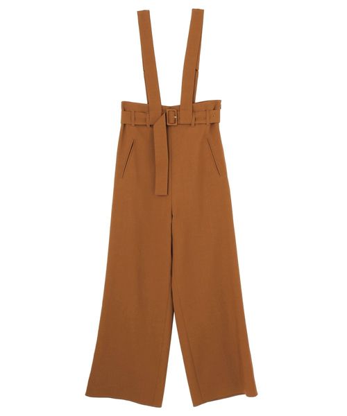 MURUA（ムルーア）の「ロングベルトハイウエストパンツ（その他パンツ・レディース・ブラック/ダークグリーン/キャメル・1/2）」の20枚目の写真