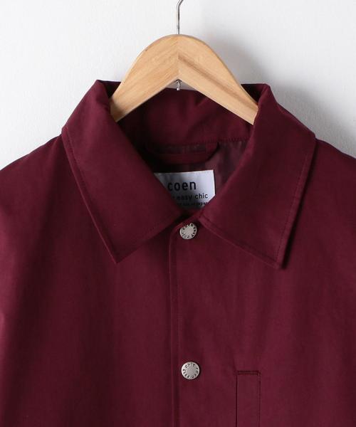 coen（コーエン）の「コーチジャケット（ブルゾン・メンズ・ネイビー/オリーブ/ワインレッド・X-LARGE/SMALL/MEDIUM/LARGE）」の20枚目の写真