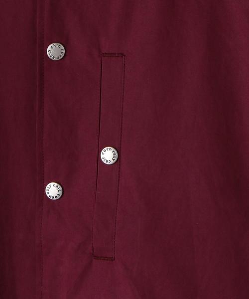 coen（コーエン）の「コーチジャケット（ブルゾン・メンズ・ネイビー/オリーブ/ワインレッド・X-LARGE/SMALL/MEDIUM/LARGE）」の16枚目の写真