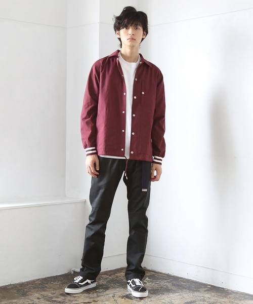 coen（コーエン）の「コーチジャケット（ブルゾン・メンズ・ネイビー/オリーブ/ワインレッド・X-LARGE/SMALL/MEDIUM/LARGE）」の13枚目の写真