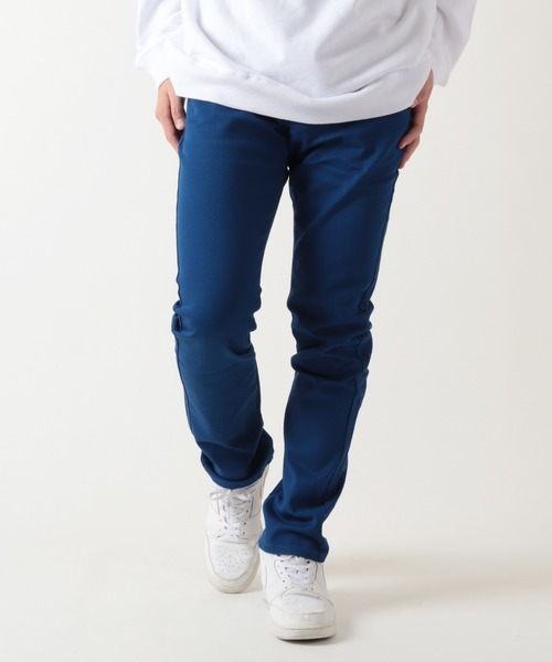 FUNALIVE（ファンアライブ）の「スパンスリムスキニーカラーパンツ（スラックス・メンズ・ホワイト/ブラック/ベージュ/カーキ/ワインレッド/ホワイト系その他/ブラック系その他/グレー系その他/ロイヤルブルー/チャコール/サンドベージュ・S/M/L/XL）」の10枚目の写真