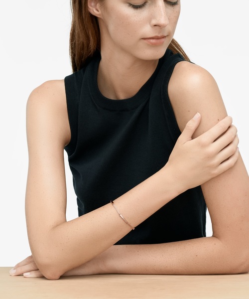 SKAGEN（スカーゲン）の「MERETE　BRACELET　SKJ1128791（ブレスレット・レディース・ピンクゴールド・FREE）」の3枚目の写真