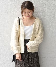 Khaju | Khaju:ハンドケーブルニットカーディガン◇(カーディガン/ボレロ)