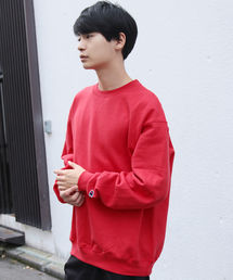 Champion PULLOVER オーバーサイズ プルオーバー クルーネック スウェット