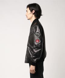 Hysteric Glamour 刺繍 ワッペン ブルゾン HYSTERIC GLAMOUR（ヒステリックグラマー）の「SUPER HYSTERIC