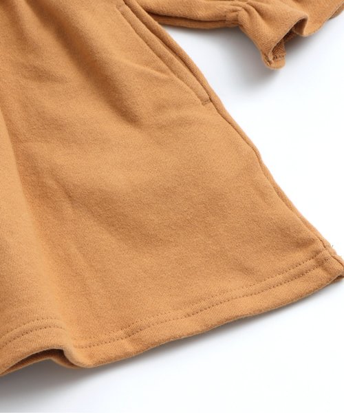 BREEZE(ブリーズ)の「ギャザー切替カットワンピース(ワンピース・キッズ・キャメル/チャコール/ピンク・120/130/140/90/100/110/80)」の19枚目の写真