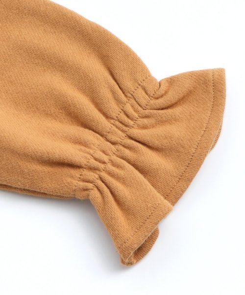 BREEZE(ブリーズ)の「ギャザー切替カットワンピース(ワンピース・キッズ・キャメル/チャコール/ピンク・120/130/140/90/100/110/80)」の17枚目の写真