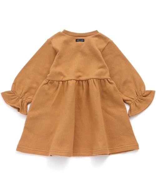 BREEZE(ブリーズ)の「ギャザー切替カットワンピース(ワンピース・キッズ・キャメル/チャコール/ピンク・120/130/140/90/100/110/80)」の10枚目の写真
