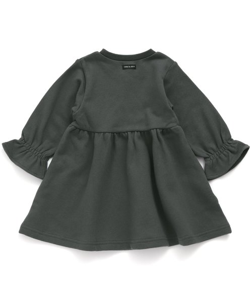 BREEZE(ブリーズ)の「ギャザー切替カットワンピース(ワンピース・キッズ・キャメル/チャコール/ピンク・120/130/140/90/100/110/80)」の12枚目の写真