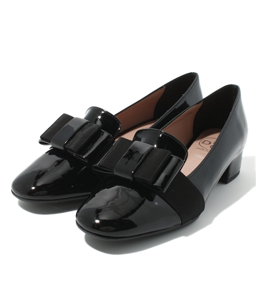 ROSE BUD（ローズバッド）の「(DMG) 9313 OPERA PUMPS FLAT SHOES（パンプス・レディース・ブラック/ボルドー/アイボリー・36/37/38/39）」の3枚目の写真