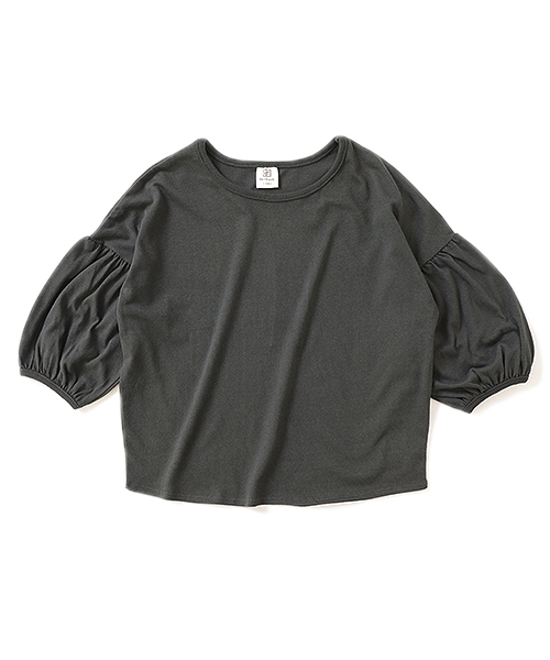 devirock(デビロック)の「袖バルーン8分袖Tシャツ(Tシャツ/カットソー・キッズ・モカ/グレー系その他/ピンク系その他/スミクロ・110cm/100cm/120cm/130cm/140cm/150cm/160cm)」の11枚目の写真