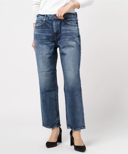 upperhights（アッパーハイツ）の「upperhights(アッパーハイツ）THE HIS（デニムパンツ・レディース・グレー/ブルー・23/24/25/22/21/26）」の2枚目の写真