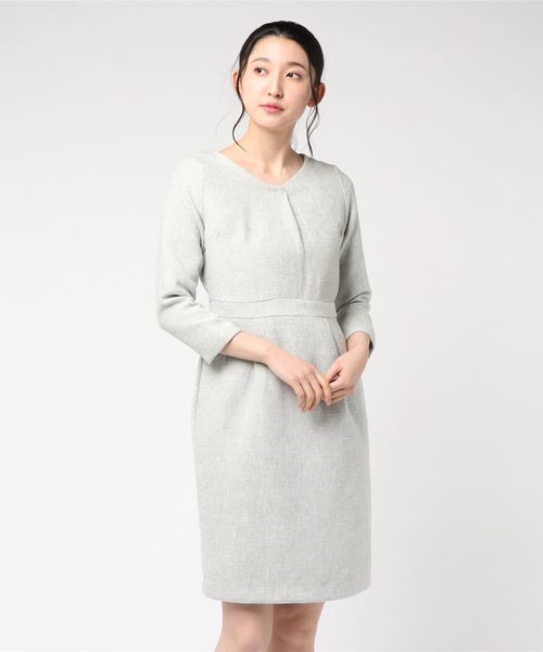 Mew S Refined Clothes ミューズリファインドクローズ の Vネックツイードワンピース ワンピース Wear