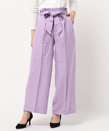 YECCA VECCA | P.レーヨンリネンワイドパンツ ●(その他パンツ)