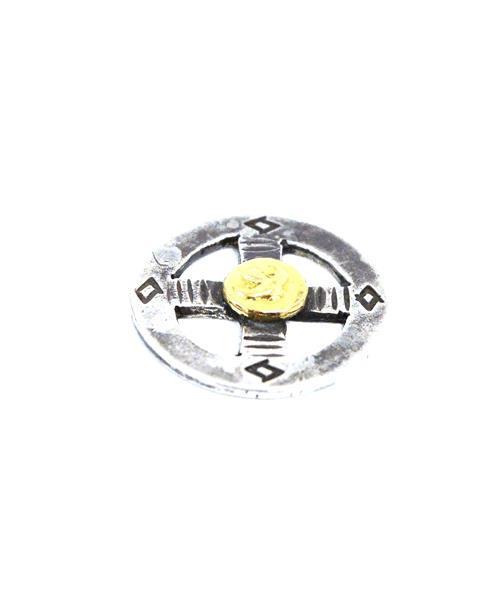 ブランド古着】オールド 金メタル付メディスンホイール シルバー