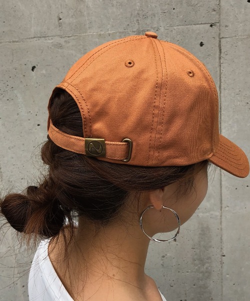 newhattan（ニューハッタン）の「【newhattan】ニューハッタン/6panelキャップ（キャップ・レディース・ブラック/カーキ/ベージュ/オリーブ/グレー/ホワイト/モスグリーン/ワインレッド/キャメル・フリー）」の8枚目の写真