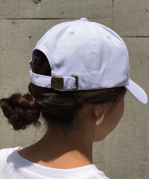 newhattan（ニューハッタン）の「【newhattan】ニューハッタン/6panelキャップ（キャップ・レディース・ブラック/カーキ/ベージュ/オリーブ/グレー/ホワイト/モスグリーン/ワインレッド/キャメル・フリー）」の2枚目の写真