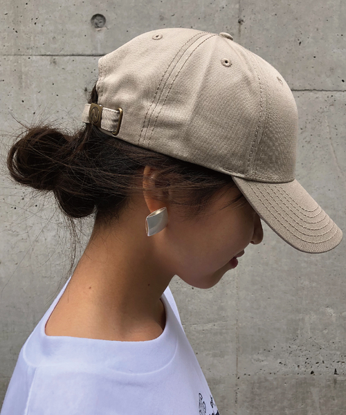 newhattan（ニューハッタン）の「【newhattan】ニューハッタン/6panelキャップ（キャップ・レディース・ブラック/カーキ/ベージュ/オリーブ/グレー/ホワイト/モスグリーン/ワインレッド/キャメル・フリー）」の12枚目の写真