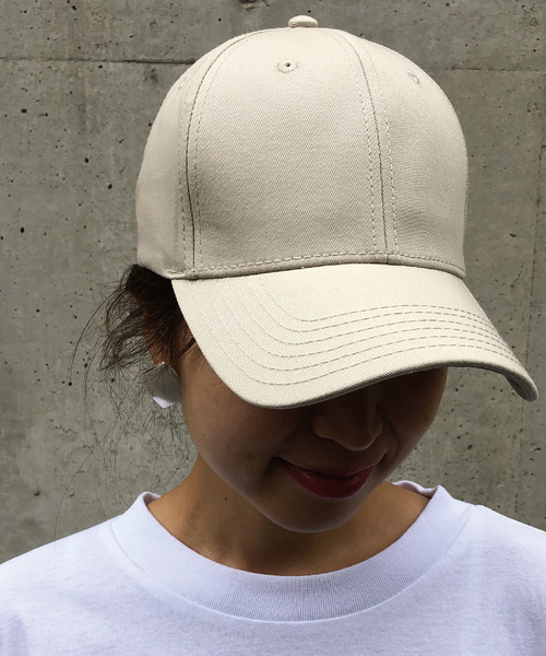 newhattan（ニューハッタン）の「【newhattan】ニューハッタン/6panelキャップ（キャップ・レディース・ブラック/カーキ/ベージュ/オリーブ/グレー/ホワイト/モスグリーン/ワインレッド/キャメル・フリー）」の14枚目の写真