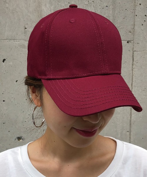 newhattan（ニューハッタン）の「【newhattan】ニューハッタン/6panelキャップ（キャップ・レディース・ブラック/カーキ/ベージュ/オリーブ/グレー/ホワイト/モスグリーン/ワインレッド/キャメル・フリー）」の22枚目の写真