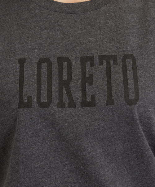 green label relaxing（グリーンレーベルリラクシング）の「SC プリント ショートスリーブ Tシャツ（Tシャツ/カットソー・レディース・オフホワイト/ダークグレー/ベージュ・FREE）」の9枚目の写真