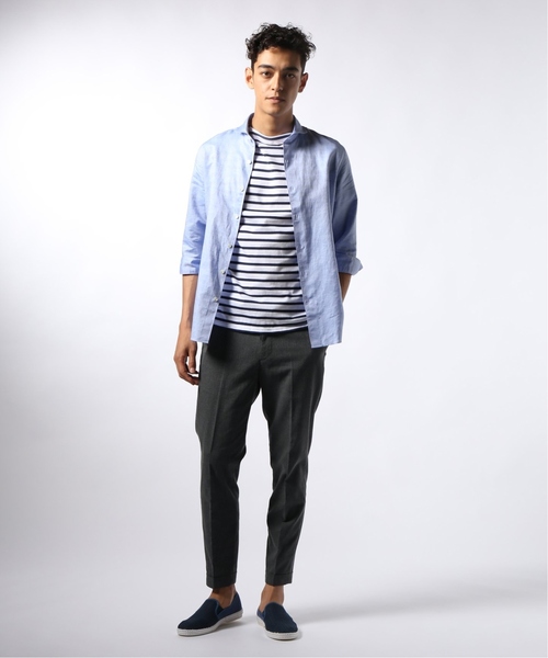 EDIFICE（エディフィス）の「メランジ COOL MAX イージー パンツ（その他パンツ・メンズ・チャコールグレー/ネイビー/グレー・SMALL/MEDIUM/LARGE/X-LARGE）」の5枚目の写真