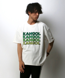 【KANGOL】 カンゴール ロゴプリントワイドTシャツ